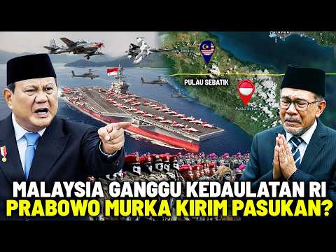 Malaysia Ketakutan!? Prabowo Kirim TNI & Kapal Perang di Pulau Sebatik!? Isu Kedaulatan RI Memanas!