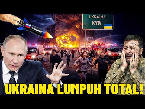 UKRAINA GELAP GULITA! Serangan Maut Rusia Bikin Kyiv Lumpuh Usai Dibombardir Ratusan Rudal