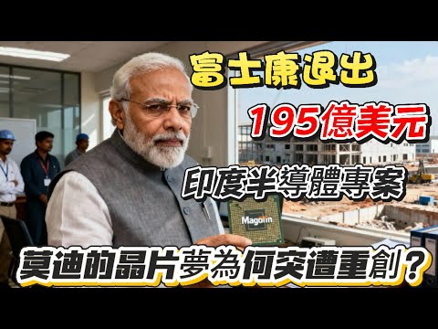 195 億美金計畫告吹！富士康退出印度半導體專案，莫迪的晶片夢瞬間破滅