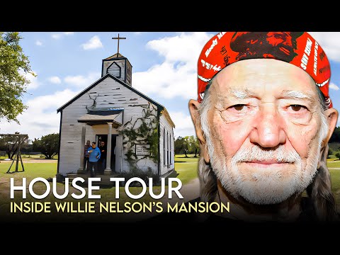 Willie Nelson | House Tour | $3 Million Texas Luck Ranch & More