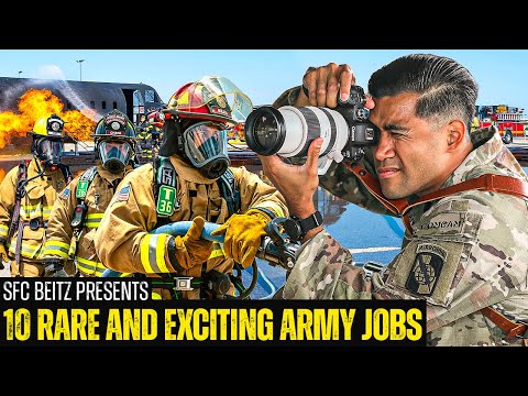 10 Rare and Exciting Army Jobs!