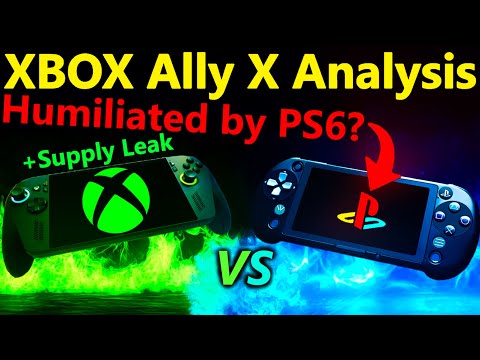 XBOX Ally X Analysis & Supply Leak: Will PS6 Handheld Humiliate it?