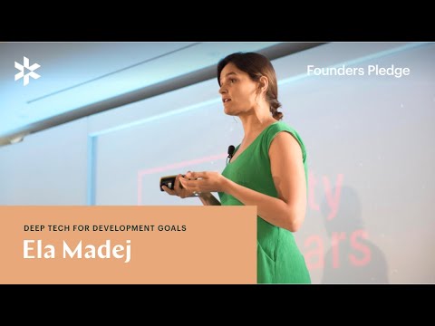 Deep Tech: Altruistic Tool? | Ela Madej, Fifty years VC