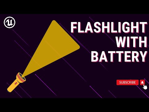 Create a Flashlight with Battery in Unreal Engine 5 | UE5 Tutorial