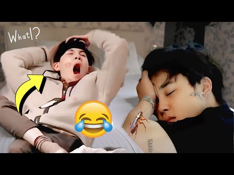Lazy BTS Cute & Funny Sleeping Moments 2025
