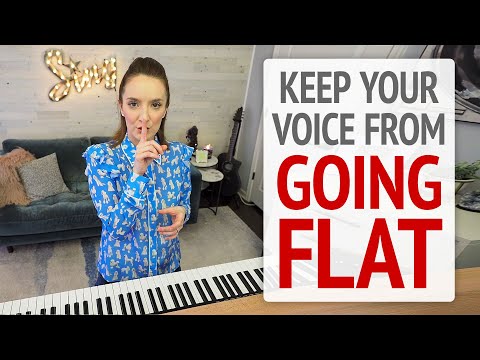 Keep Your Singing Voice From Going Flat