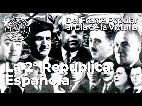 La Segunda Republica Española, del Frente Popular al Día de la Victoria | José Luis Climent