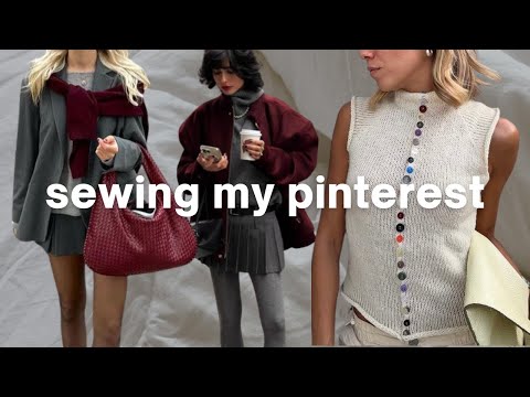 sewing my pinterest board because therapy is expensive