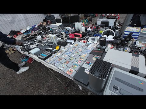 Flea Market in Hamburg. From Flea Market to Ebay. December 10, 2025