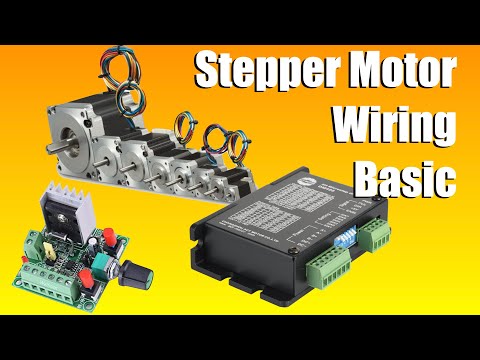 How to wire a STEPPER motor and CONTROLLER