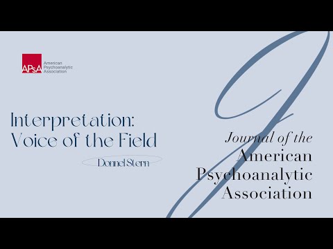 Interpretation, Recognition, and the Analytic Field: Donnel Stern in Conversation with Greg Rizzolo