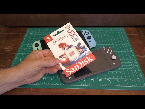How to Install a MicroSD Card in Your Nintendo Switch or Switch Lite