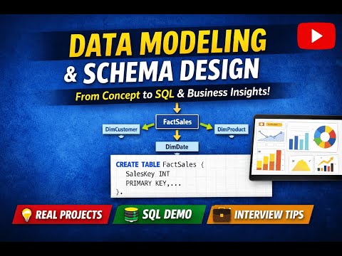 🚀 Data Modeling & Schema Design – Complete Practical Guide (SQL + Real Business Use Case)