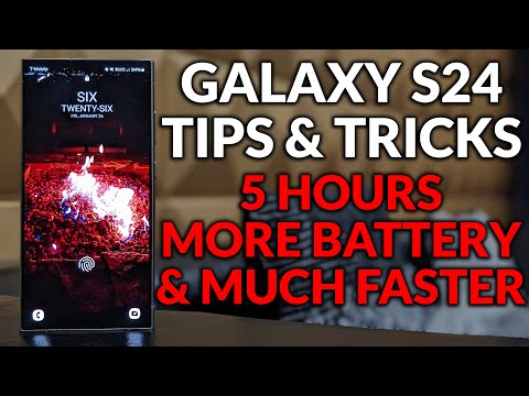 Samsung Galaxy S24 Tips & Tricks   Longer Battery Life & Much Faster