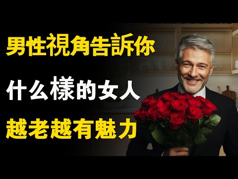 男性视角告诉你：什么样的女人，越老越有魅力！