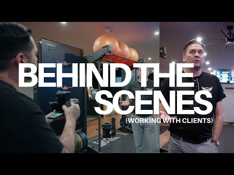 Behind the Scenes of a Content Creator Filming for Clients