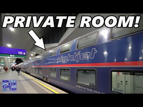Austria's FANTASTIC Double Decker Sleeper Train / Vienna to Zürich with ÖBB Nightjet