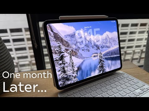 M5 iPad Pro one month review!  The 11 inch might have been a mistake...