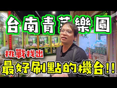 找出青菜樂園最好刷點的機台！1000元挑戰！速刷88點UP能成功嗎?！｜Aya&Peter
