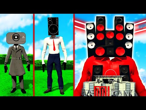 GTA 5 - CAMERAMAN zu SPEAKERMAN GOTT upgraden!!