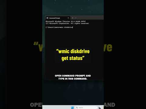 How to quickly check the health of your hard drive #harddrive #pchack #TechTips  #ComputerHacks