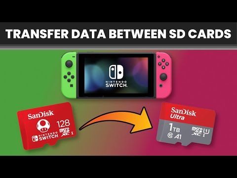 How to Transfer Data from One Switch SD Card to Another! | SCG