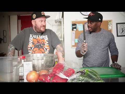 Making Da Sauce with Kyle at Soothsayer Hot Sauce