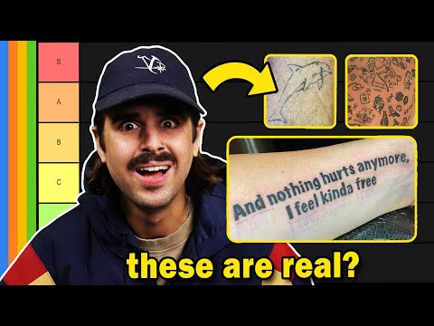 Our Viewers' Bad Tattoos Tier List