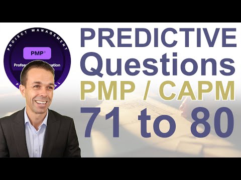 10 Tricky Predictive PMP / CAPM Practice Questions - 71 to 80