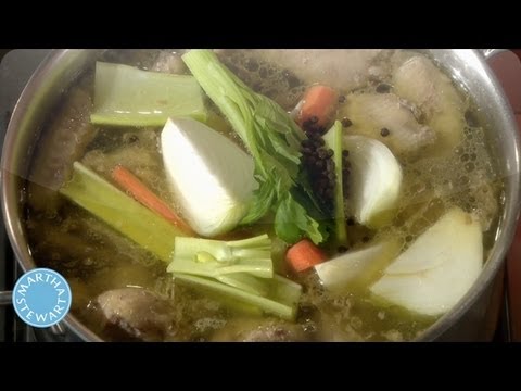 Basic Chicken Stock⎢Martha Stewart