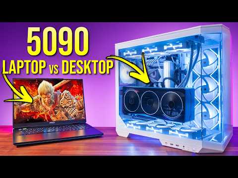 RTX 5090 Laptop vs Desktop - It’s not even close…