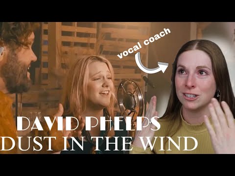 David Phelps - Dust in the Wind-Vocal Coach reacts