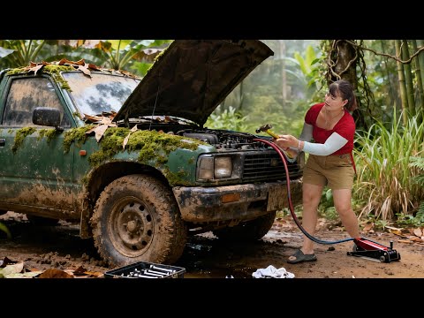 Can Complete Restoration of 30-Year Abandoned Lamborghini After Horrible Crash