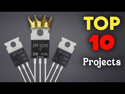 Top 10 Electronics Projects Using Mosfet IRFZ44N IRF3205