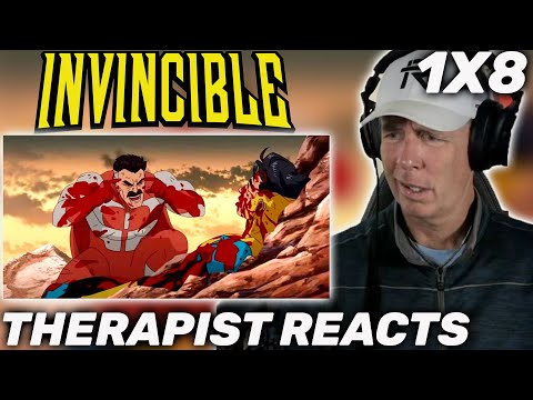 THIS EPISODE BROKE ME! Therapist REACTS to Invincible Season 1 Episode 8