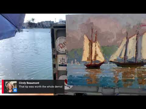 Lay It Down and Leave It Alone for fresh exciting Paintings with Debra Huse