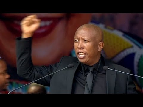 EFF Leader CIC Malema pays tribute to Mama Winnie