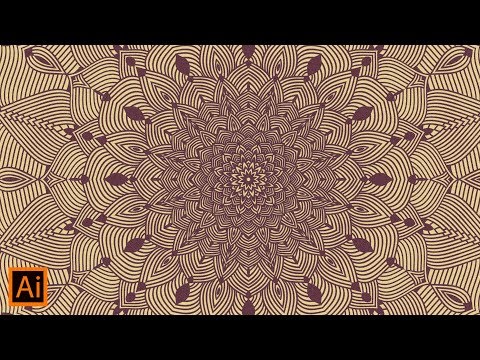 How to Make Mandala Maker in Adobe Illustrator