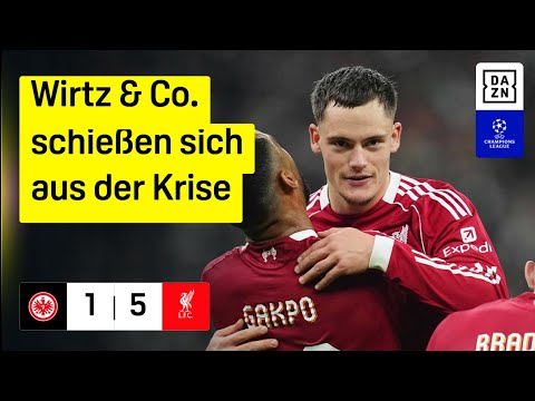Eintracht Frankfurt - FC Liverpool | UEFA Champions League | DAZN Highlights
