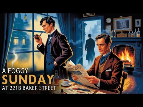 A Foggy Sunday at 221B Baker Street | Cozy Sherlock Holmes Sleep Story | Whispering Willows Sleep