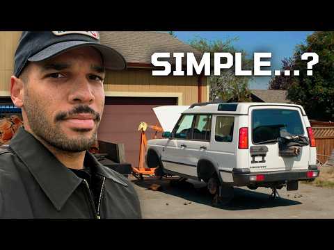 I Tried to Fix My Friends Land Rover Discovery… It Fought Back