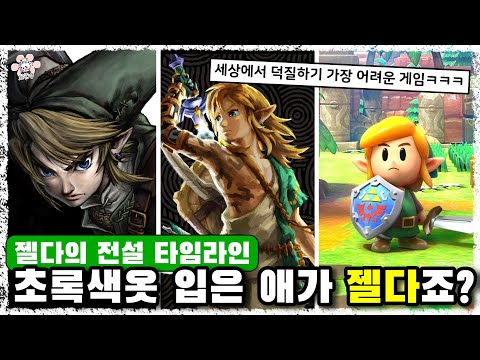 스토리를 "평행우주"로 만들어서 덕질하기 힘든 게임 "젤다의 전설" 타임라인에 대해 『씨불여 봤습니다』 [보리동생]