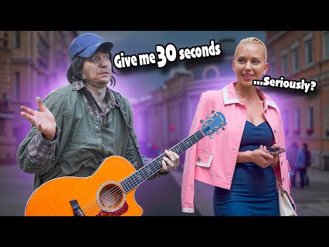 A HOMELESS MAN WAS GIVEN A GUITAR… EVERYONE FROZE ft. AkStar Eng