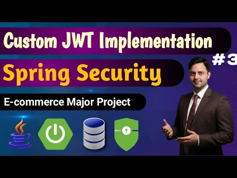 #11 -- How to Generate Custom JWT Tokens in Spring Boot | #ecommerceproject | #JWT | #springboot