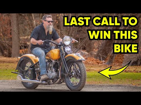 Last Call for Your Chance to Win This Bike!
