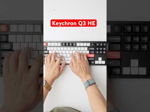 Keychron Q3 HE TKL Wireless Magnetic Keyboard ASMR Unboxing