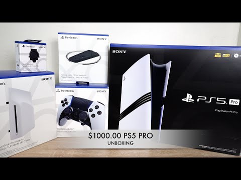 New PS5 Pro Unboxing ASMR {4K}