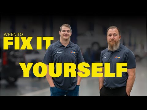When To Fix It Yourself or Take It to a Shop!