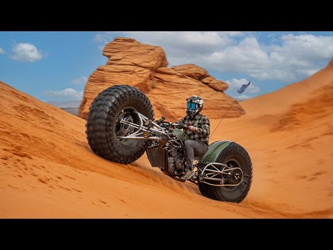Monster Chopper Full Send in the Sand Dunes!