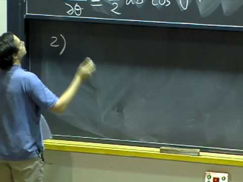 Lec 14: Non-independent variables | MIT 18.02 Multivariable Calculus, Fall 2007